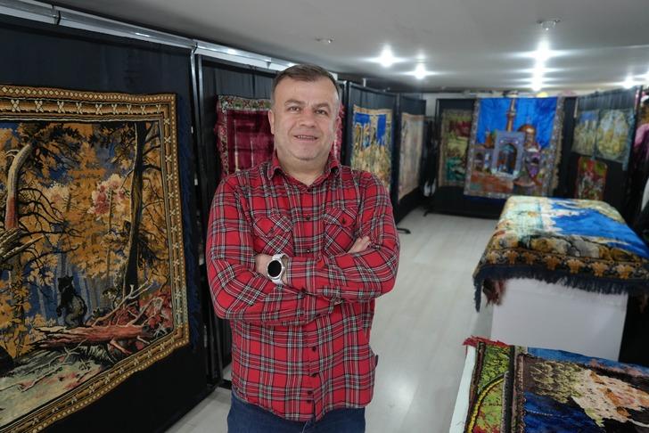 "17 FARKLI ÜLKEDEN DEĞERİ BİN TL İLE 100 BİN TL ARASINDA DEĞİŞEN BİRÇOK HALI ALDIM"