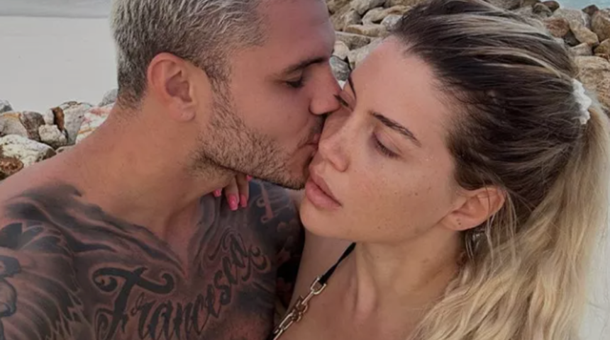 Wanda Nara ile pozu sosyal medyayı salladı! Mauro Icardi'nin yeni imajı olay oldu