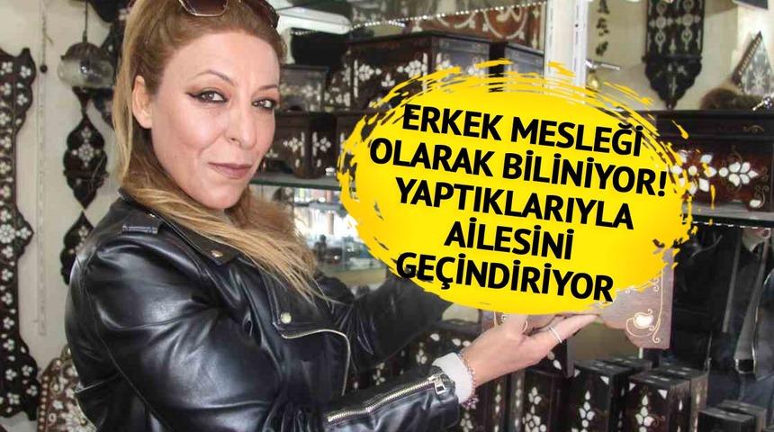 O mesleğin tek kadın ustası 'En fazla 3 ay &ccedil;alışırsın dediler, 12. yılıma girdim'