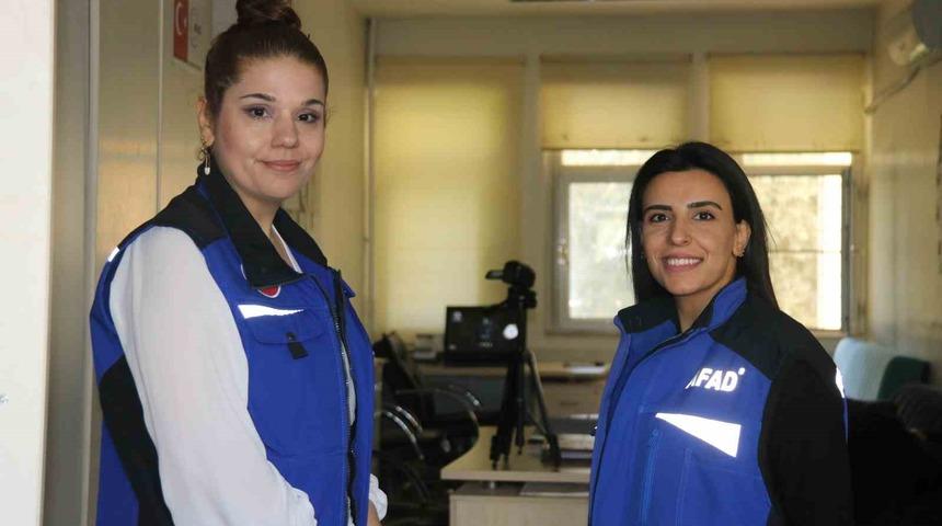 AFAD’çı kadınlar görevlerinin başında