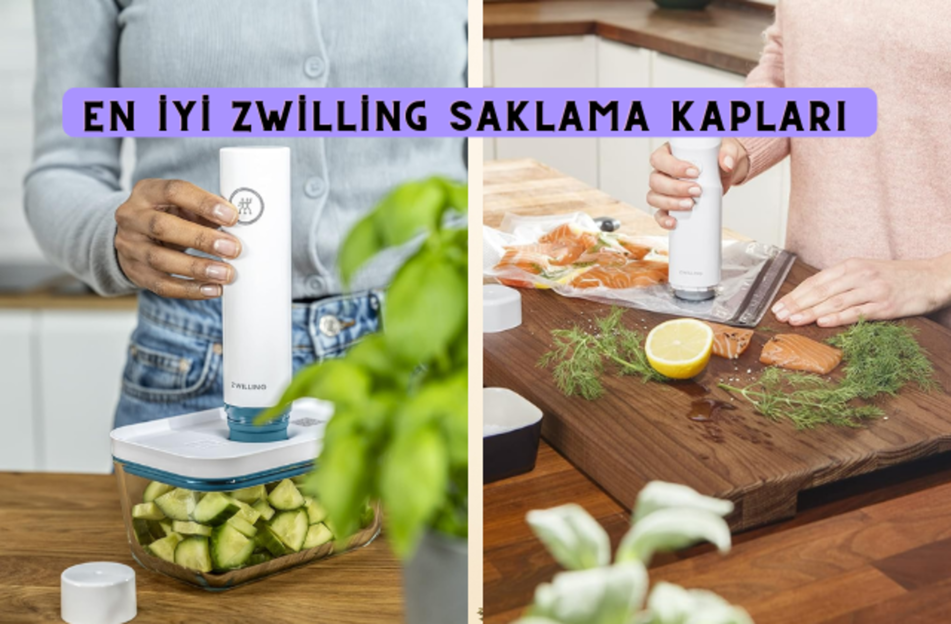 Yiyeceklerinizi daha uzun süre bozulmadan saklamanızı sağlayacak en iyi Zwilling vakumlu saklama kapları