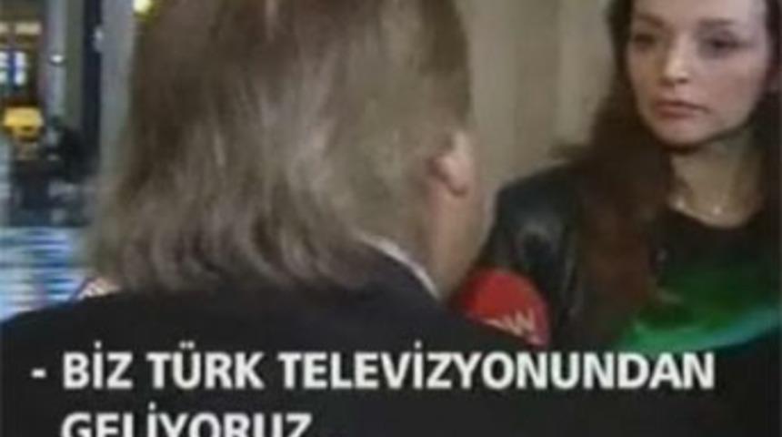 'Türk televizyonu' deyince ödü koptu!