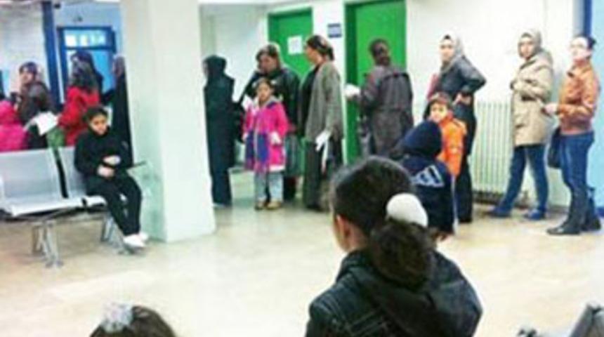 &Ccedil;ocuk hastanesindeki tehlike