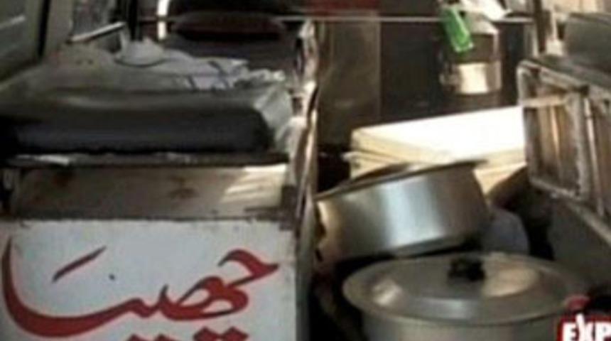 Kocasını kavurma yaptı