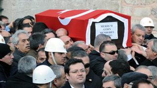 Aydın Menderes uğurlandı