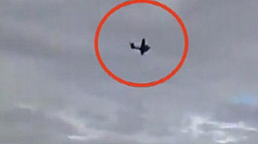 Amat&ouml;r kamerayla saniye saniye kaydedildi