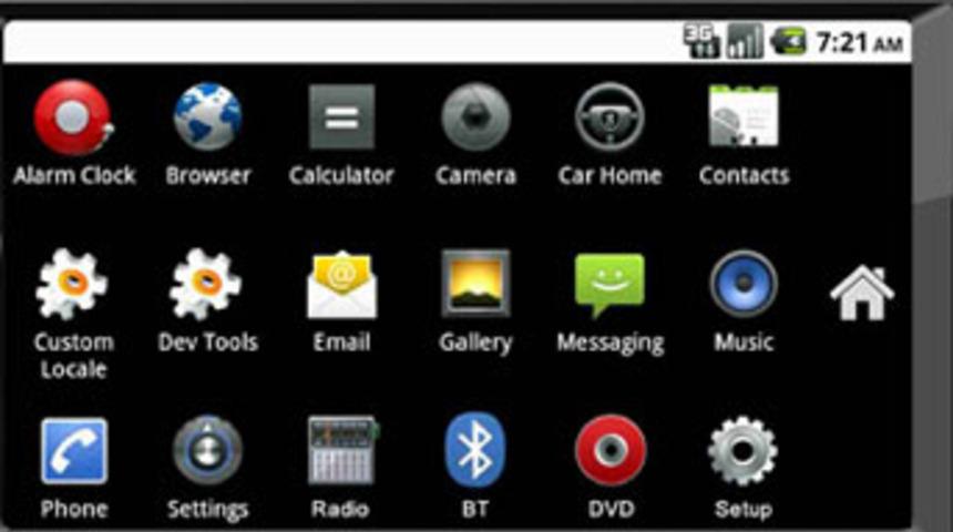 Android’li oto ses ve görüntü sistemi