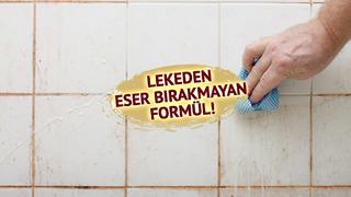 Derz arası kirlerini silip süpürüyor! Fayanslarınızı tek seferde bembeyaz yapacak karışım