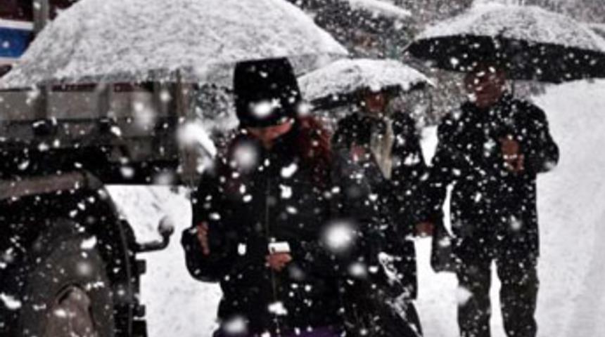 Yarına dikkat! Yoğun kar yağışı etkili olacak