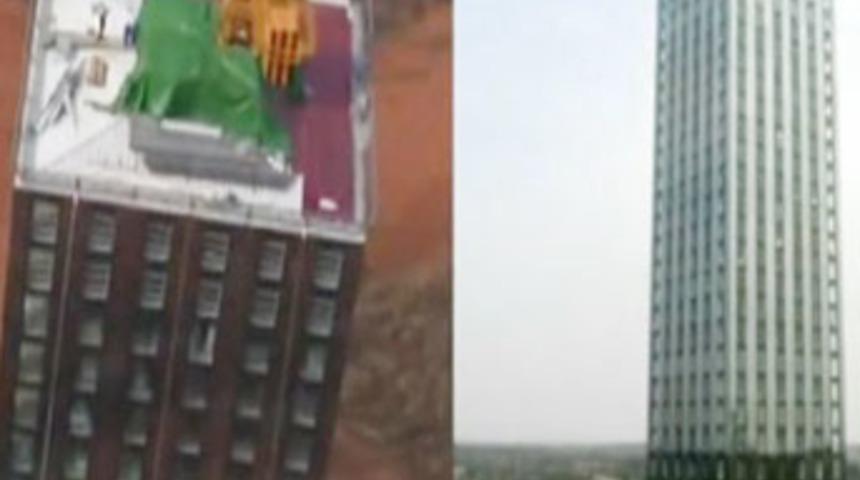 15 günde 30 katlı bina