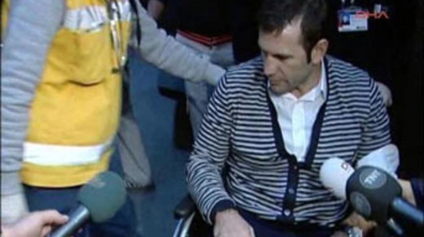 Okan Buruk ve eşi kaza ge&ccedil;irdi