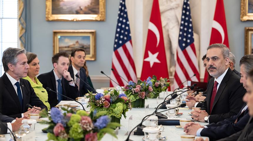 Kritik görüşme sonrası ABD ve Türkiye'den ortak açıklama! Yeniden başlatıldı