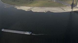 Sular çekildi, bakın altından ne çıktı