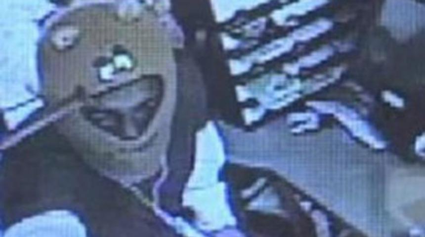 Scooby Doo maskesiyle soygun