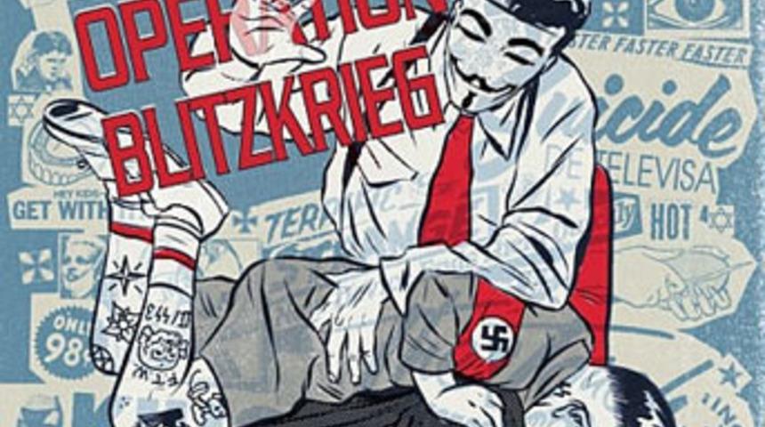 Anonymous Nazilere saldırdı