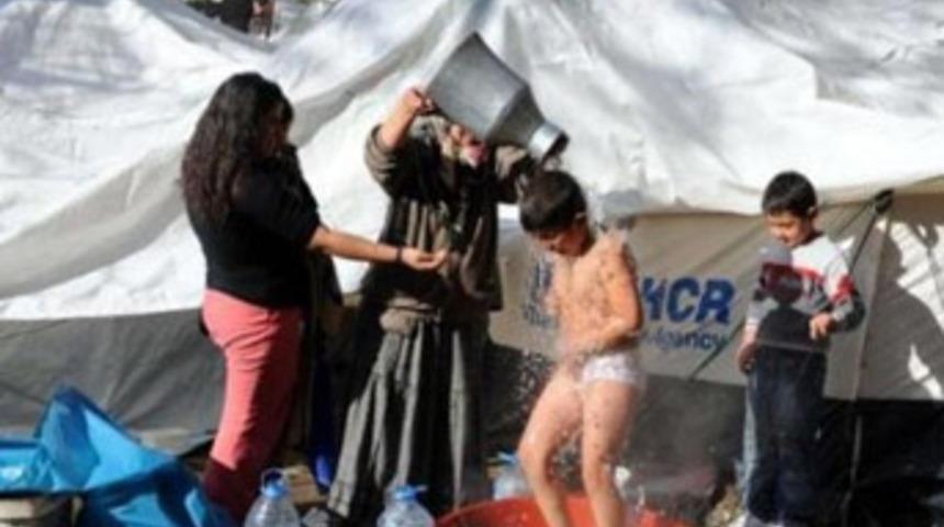 Eksi 2 derecede banyo işkencesi!