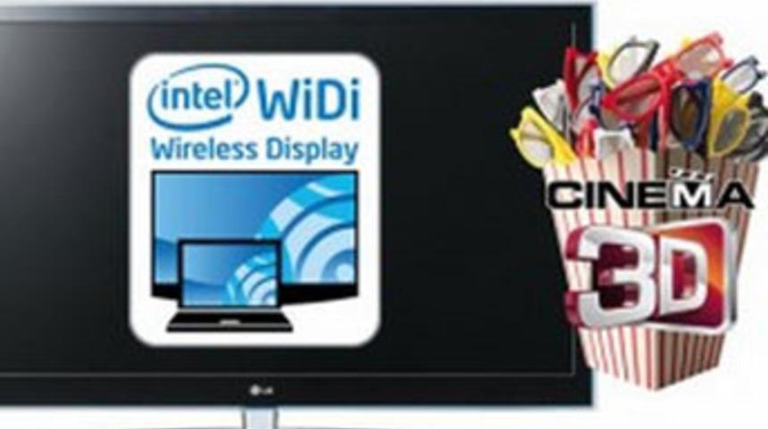 D&uuml;nyanın ilk WiDi &ouml;zellikli TV&rsquo;si LG&rsquo;den