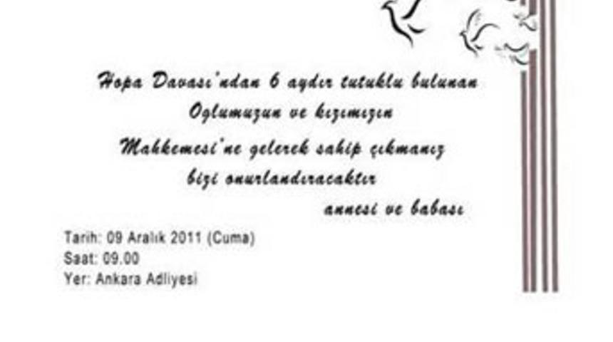 '&Ccedil;ocuğumuz yargılanıyor, mutluyuz!'