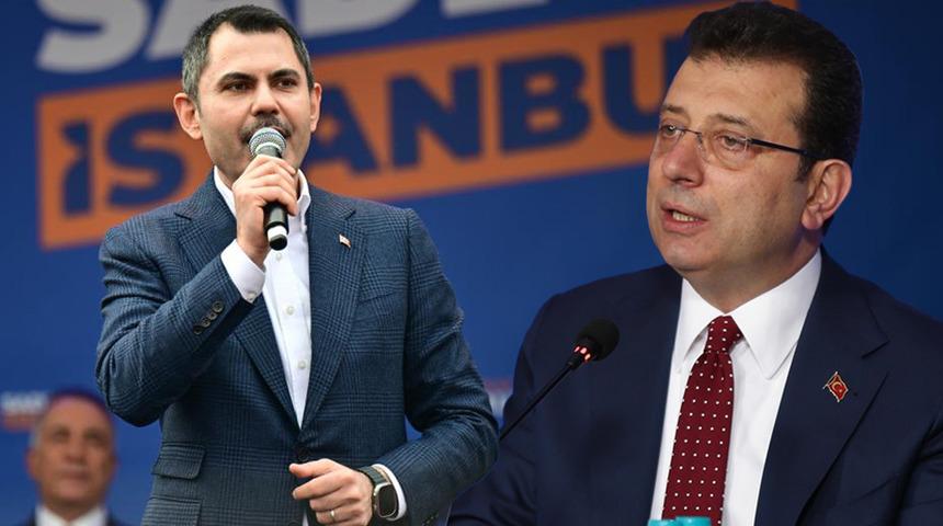 İmamoğlu'ndan yeni metro hattı açılışında Murat Kurum'a yanıt: Kameralar önünde 8 adım atarak...