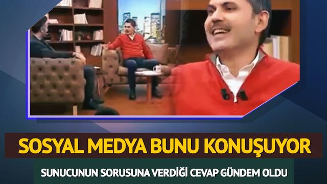 Sosyal medya bunu konuşuyor! Murat Kurum, sunucunun sorduğu soruya bu yanıtı verdi: 'Ehliyetsiz araba kullandım'