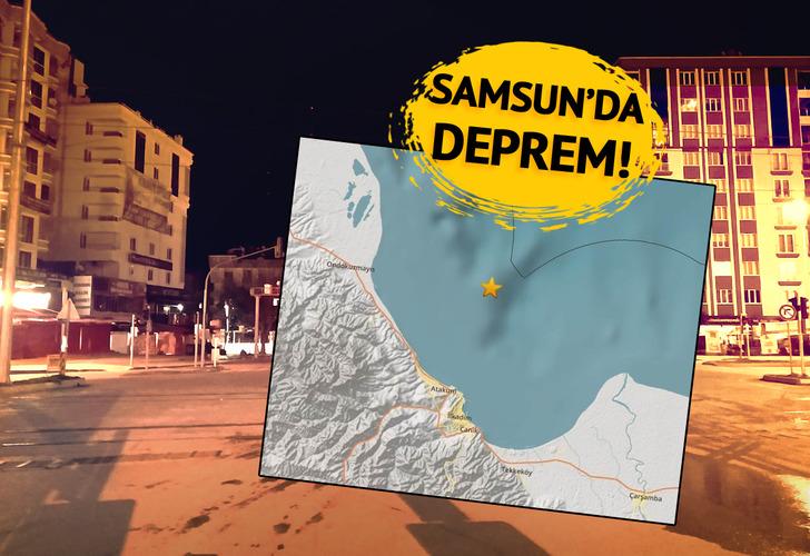 SON DAKİKA | Samsun'da deprem! AFAD duyurdu, Karadeniz'deki diğer illerden de hissedildi