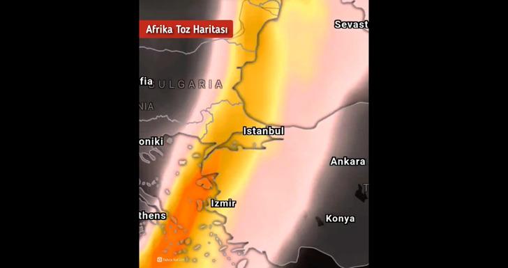 Arabanızın, evinizin camlarını yıkamayın! Türkiye'ye dün gece giriş yaptı: İstanbul'a çamur yağmuru geliyor G2