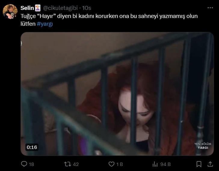 Yargı'daki o sahne tepki çekti! "Kanım dondu iması bile kötü" G3