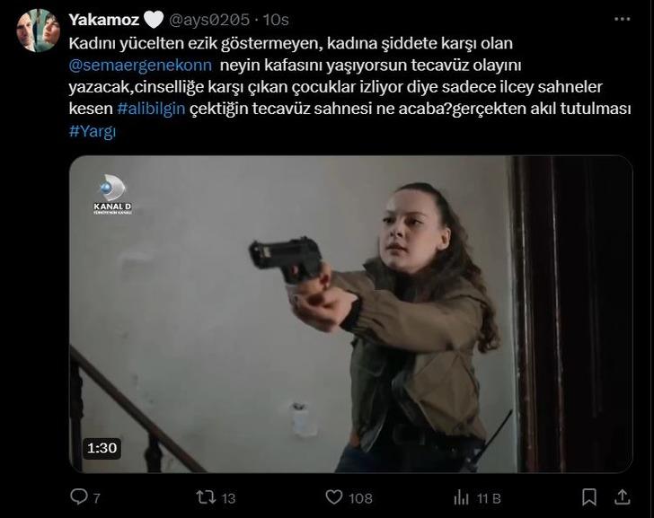 Yargı'daki o sahne tepki çekti! "Kanım dondu iması bile kötü" G5