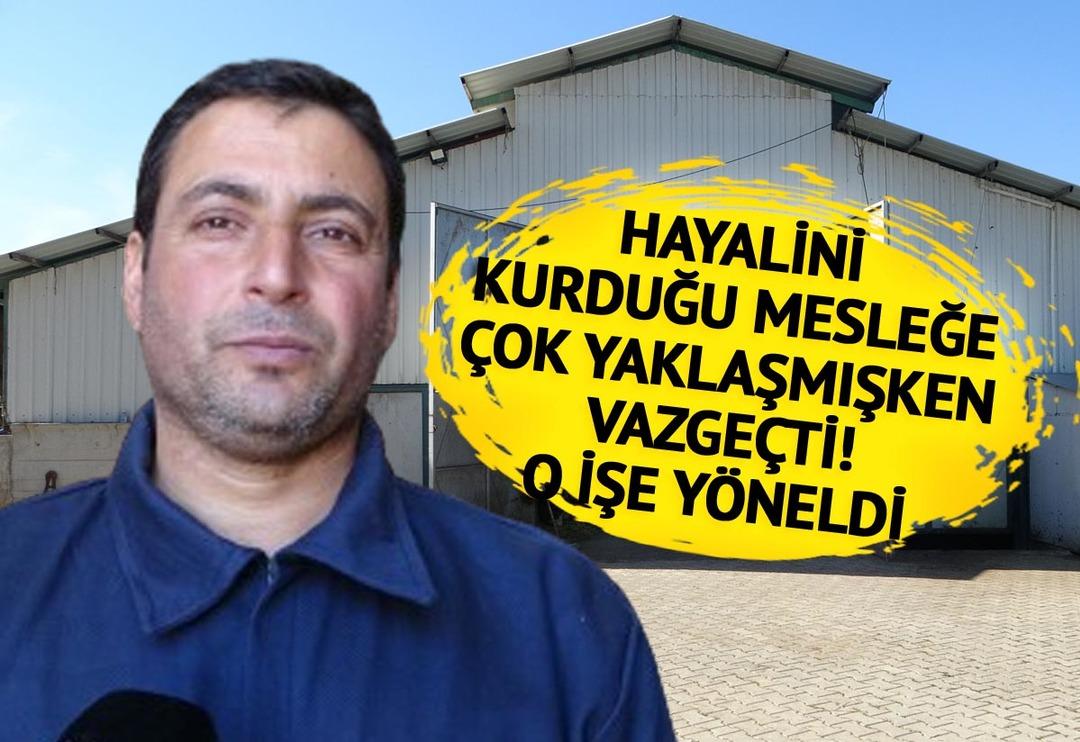 Hayalindeki mesleğe &ccedil;ok yaklaşmışken bir anda vazge&ccedil;ti! Tavsiye &uuml;zerine harekete ge&ccedil;ti... 12 d&ouml;n&uuml;ml&uuml;k alana kurdu, &uuml;retim yapıyor