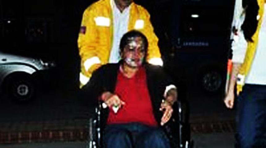 Düdüklü tencere bomba gibi patladı