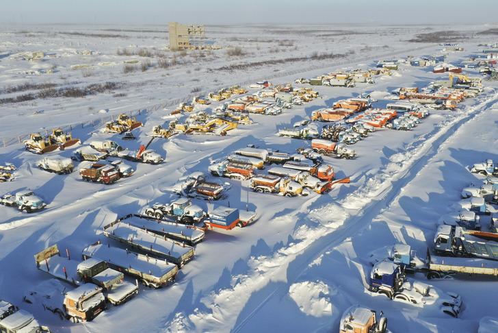 Kar kütleleri altında kaderine terk edilmiş olarak bekliyorlar! Geri dönüş için yol yok G1