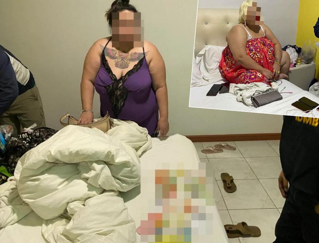 XL fuhuş baskını! Facebook'ta reklam, konuktan komisyon... Otel odasında yarı &ccedil;ıplak vaziyette yakalandılar, hepsi orta yaşlı ve kilolu