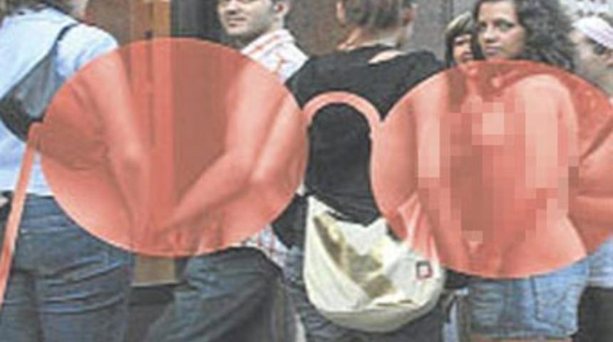 "&Ccedil;ıplak g&ouml;remiyorum" deyip savcılığa gitti!