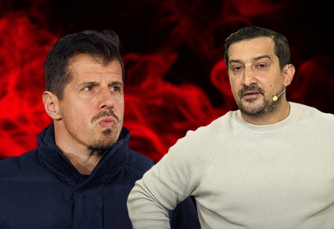 Emre Bel&ouml;zoğlu ile Serhat Akın arasındaki gerilim bitmek bilmiyor! "Sana mı soracağım oğlum?"