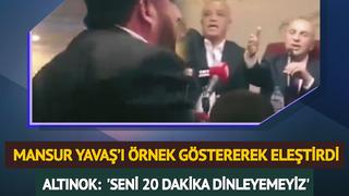 Vatandaş, Mansur Yavaş'ı örnek vererek eleştirdi! Altınok: 'Seni 20 dakika dinleyemeyiz'