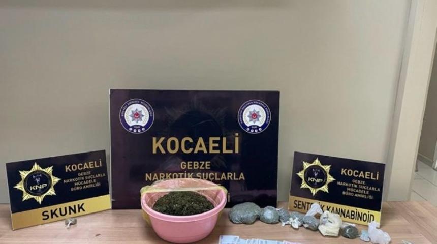 Kocaeli’de uyuşturucu operasyonu: 4 tutuklama