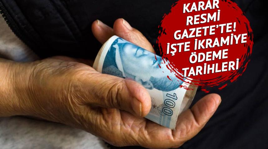 Emekli bayram ikramiyesi için karar! 4 bin 5 bin TL olacak diye beklerken Resmi Gazete'de yayımlandı: Bayram ikramiyesi ne zaman yatacak?