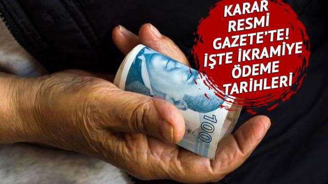 Emekli bayram ikramiyesi için karar! 4 bin 5 bin TL olacak diye beklerken Resmi Gazete'de yayımlandı: Bayram ikramiyesi ne zaman yatacak?