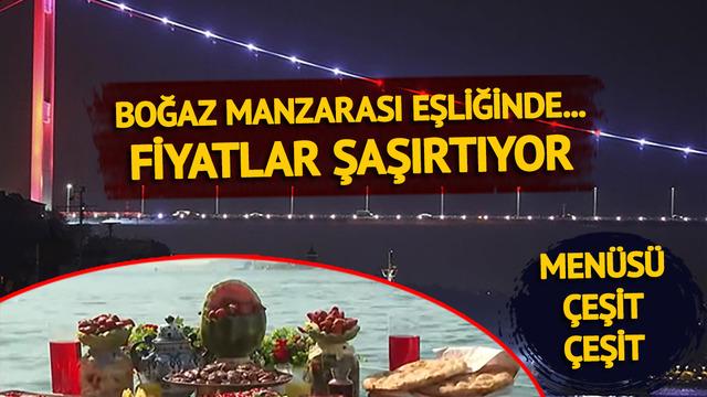 İftarda sarayda gibi hissettiriyor, deniz ziyafeti eşlik ediyor! İstanbul'da restoranda oruç açmak isteyenleri şaşırtan fiyatlar