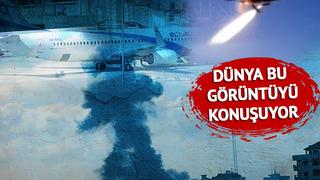 İsrail kalbinden vuruldu: Tel Aviv'deki Ben Gurion Havalimanı'na drone saldırısı! Irak İslami Direnişi görüntüleri paylaştı