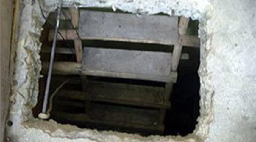 Polisten ka&ccedil;mak i&ccedil;in 3'&uuml;nc&uuml; kata t&uuml;nel