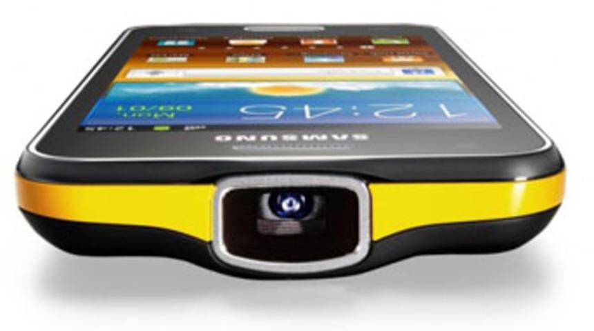 Projektörlü Telefon: Samsung Galaxy Beam