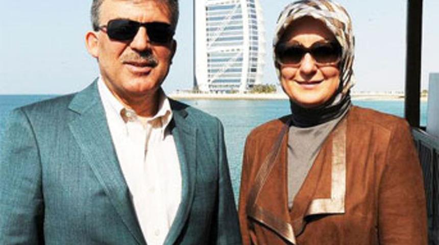 G&uuml;l &ccedil;iftinin Dubai hatıraları Facebook'ta