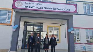 Edremit’te 3 yeni okulda eğitim ve öğretim başladı