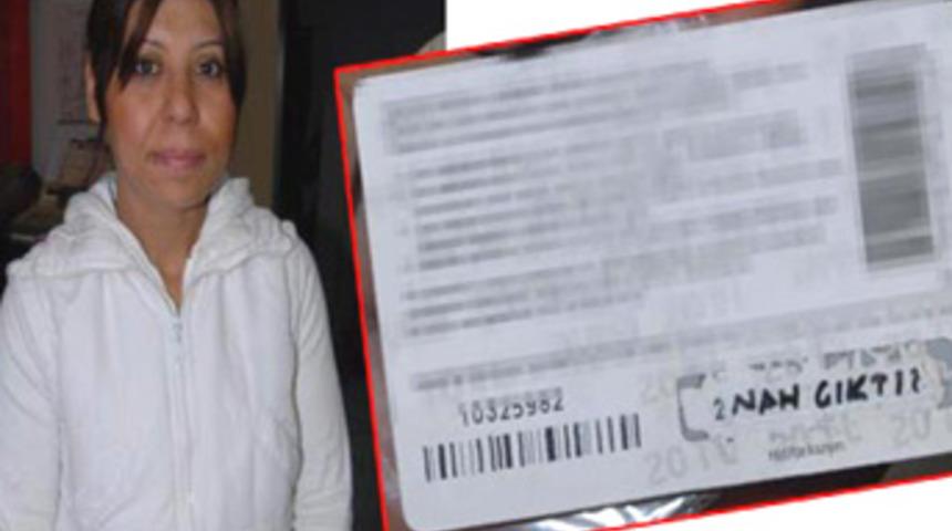 Telefon kartındaki 'Nah &ccedil;ıktı' mesajına dava