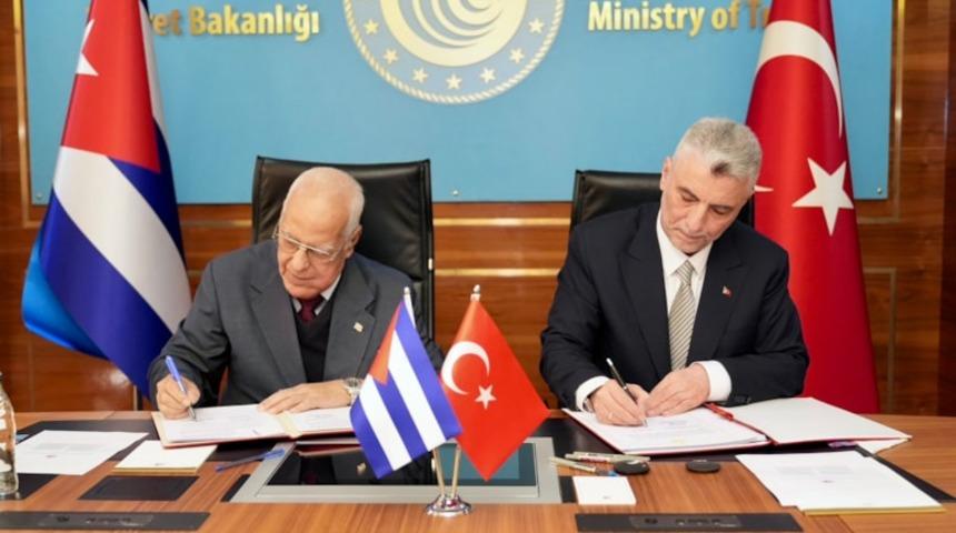 Türkiye'den Küba hamlesi! Anlaşma imzalandı