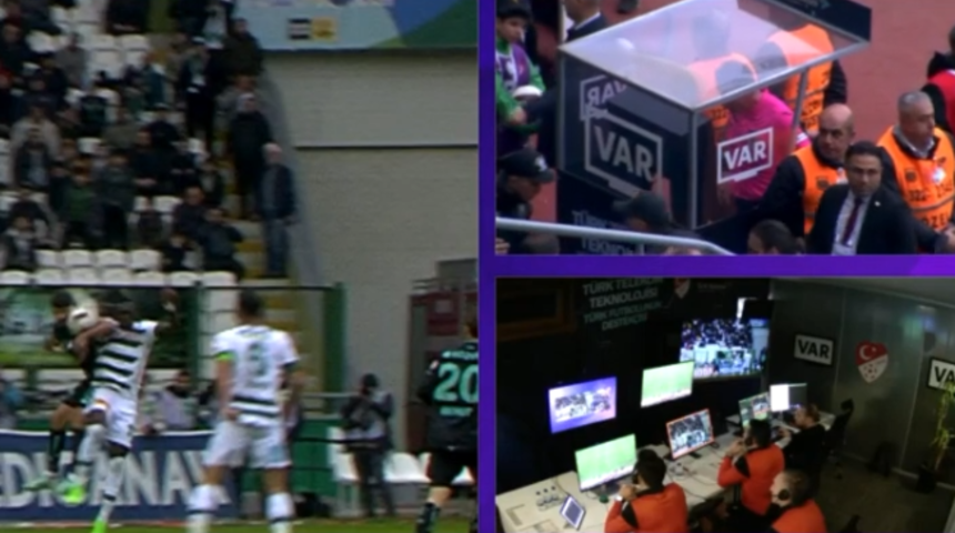 Süper Lig'de 29. haftanın VAR kayıtları açıklandı