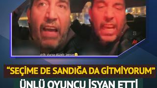 Emre Kınay canlı yayın açıp isyan etti! 'Seçime de gitmiyorum, sandığa da gitmiyorum'