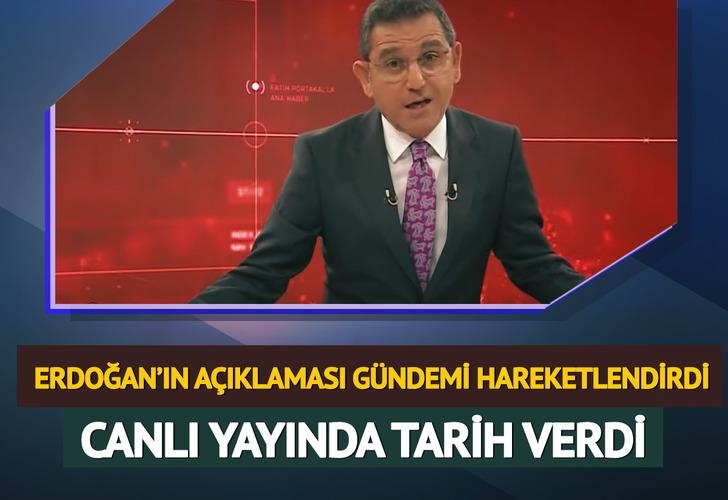 Cumhurbaşkanı Erdoğan 'Son seçim' dedi, gündem hareketlendi! Fatih Portakal erken seçim için tarih verdi