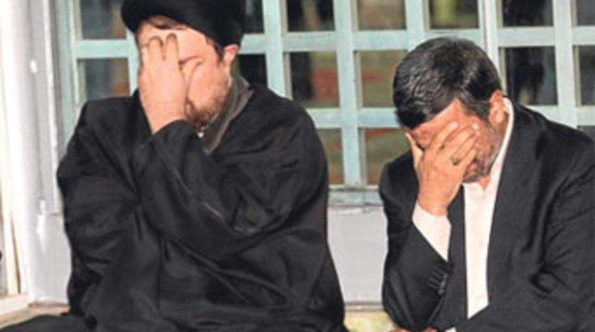 Ahmedinejad g&ouml;zyaşlarını tutamadı